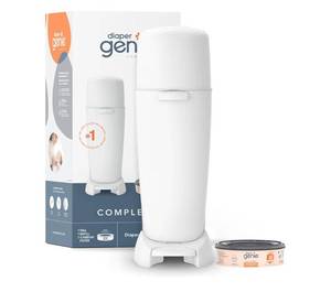 lot 4040 image: Diaper Genie Complete Diaper Pail (White)