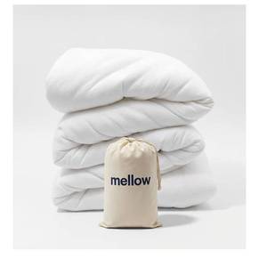 lot 4041 image: Mellow Marshmellow Comforter KingCal King - Extra Fluffy Double-Stuffed Down Alternative Duvet Insert, All-Season