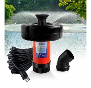 lot 4081 image: Pond Fountain Aerator 750W, 1HP 15000 GPH Floating Aerating Pump