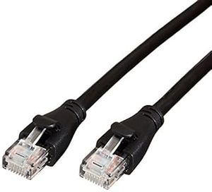 lot 4127 image: Amazon Basics RJ45 Cat-6 Ethernet Patch Internet Cable - 9-Pack, 3 Foot (0.9 Meters) (B074W9T3G7)