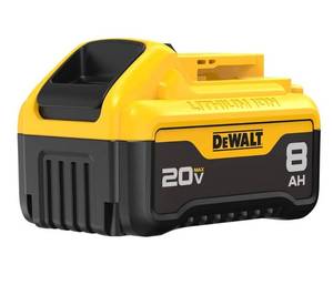lot 4134 image: DEWALT 20V MAX XR Battery, 8.0-Ah (DCB208