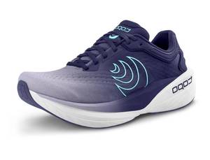 lot 4151 image: Topo Athletic Womens Phantom 4 Lightweight Comfortable 5MM Drop Road Running Shoes, Athletic Shoes for Road Running, PurpleBlue, Size 10.5