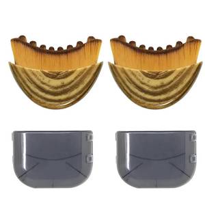 lot 4300 image: Lymphatic Contour Face Brush, Lymphatic Drainage Massager for Face, Ergonomically Designed to Fit The Skin Precisely (2PCS)