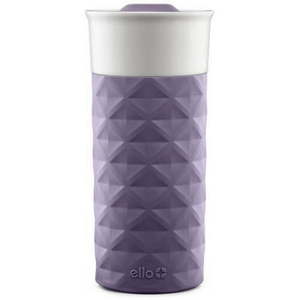 lot 4354 image: Ello BPA-Free Ceramic 16 Ounce Travel Mug with Lid