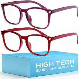 lot 4360 image: livho High Tech Blue Light Glasses - Advanced Blue Light Blocking Computer Glasses - Screen Fatigue & UV Protection