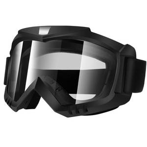 lot 4445 image: Lievermo Dirt Bike Motorcycle ATV Motocross Ski Offroad MX Racing Helmet Goggles Windproof Dustproof Glasses for Adults Youth (Clear)