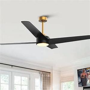 lot 4039 image: Conciseer modern ceiling fan with lights,