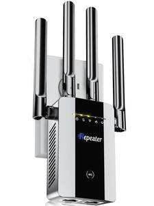 lot 4568 image: 2026 New WiFi Extender Signal Booster for Home, 17ksq.ft Long Range WiFi Repeater Wireless Routers Signal Amplifier, Mesh WiFi 15X Faster Access Point with Ethernet Port, 5 Working Modes