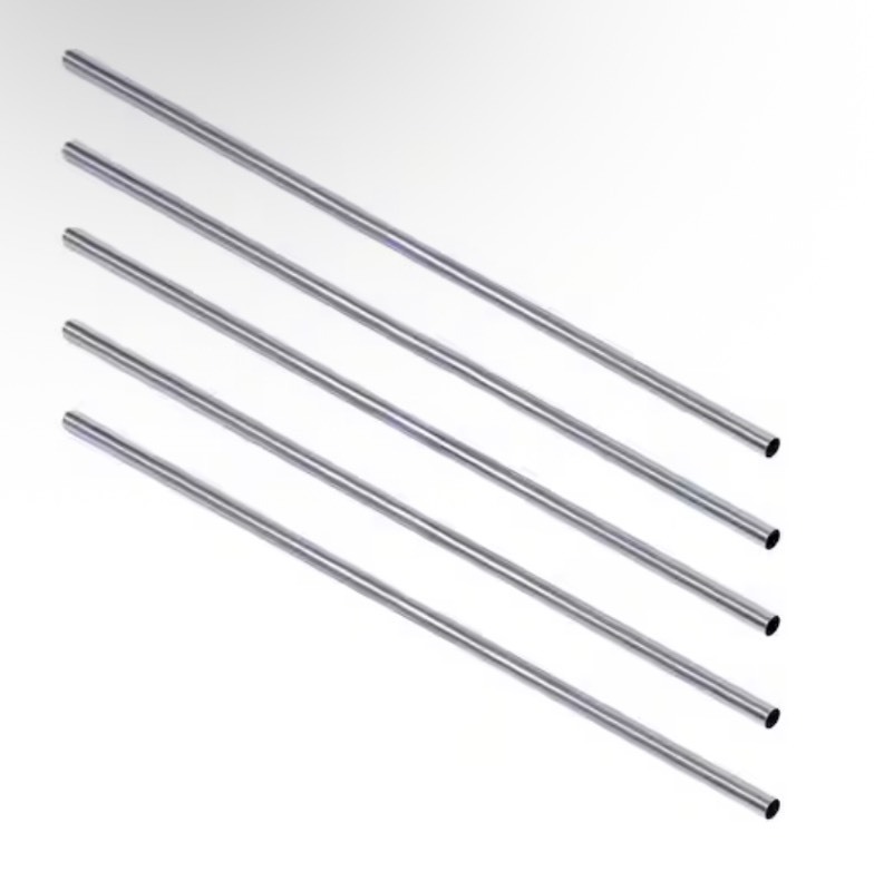 lot 179 image: 60 in. Steel Shower Rod in Polished Chrome (5-Pack)