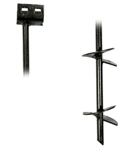 lot 123 image: Ground Anchor Tie Down  30 in. x 34 in. Double 4 Head