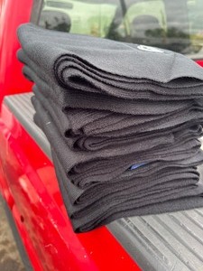 lot 342 image: Bundle of 12 MicroFiber Towels Black - 3 x 7 - Great Utility Pieces - put some in every car and Garage just in case