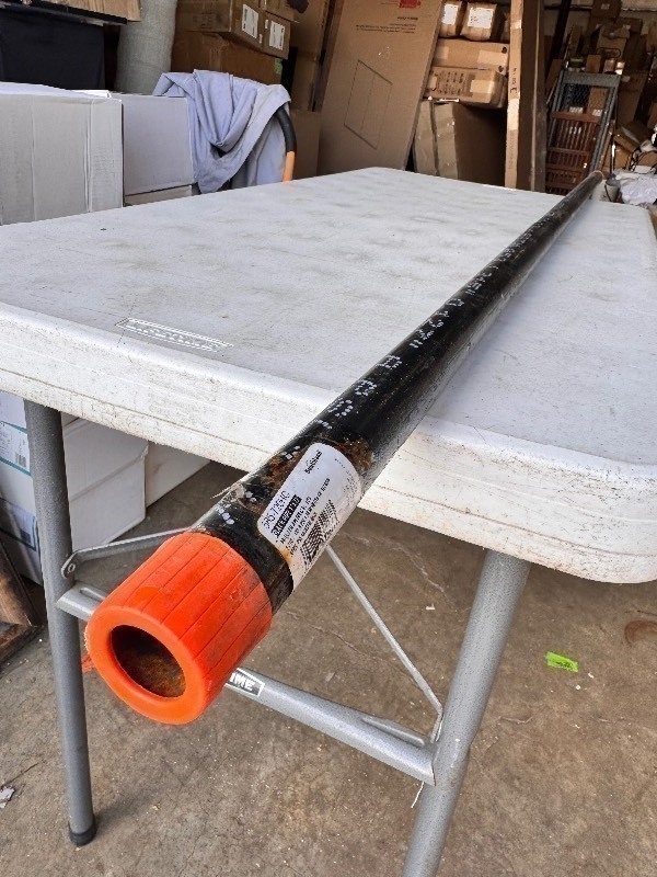 lot 451 image: New Southland 12 in. x 72 in. Black Steel Schedule Mueller 40 Pipe