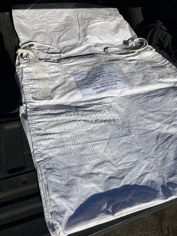 lot 171 image: XL DEMO BAGS COATED PP WOVEN BAGS UDM-01 - Size 71 x 127