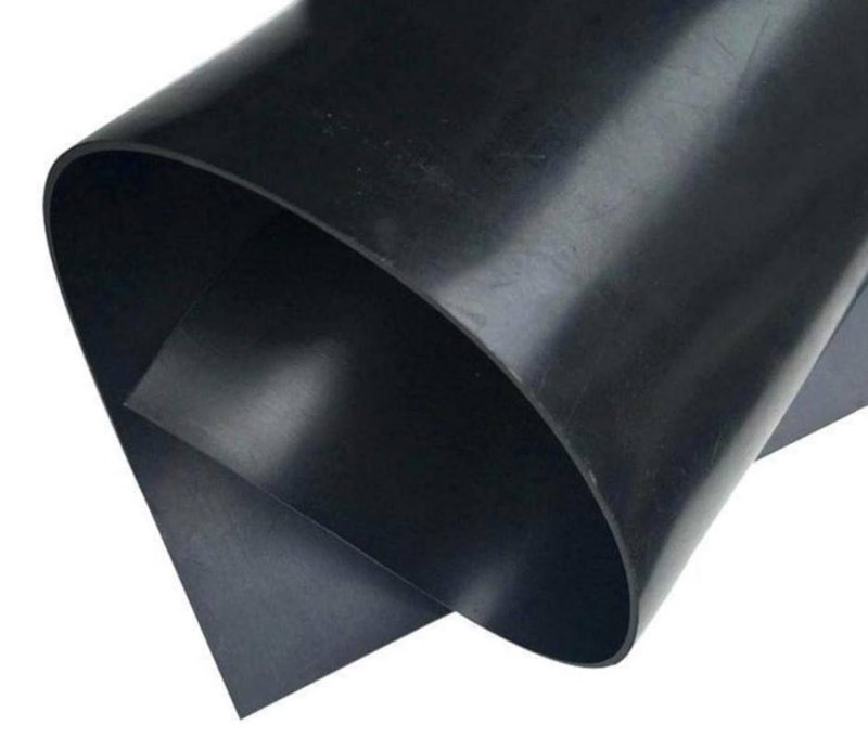 lot 169 image: 2 Ply Polyester Fabric-Reinforced SBR Rubber Roll - 75A - 18 Thick x 36 x 24 - Great For shelving Liners or Workbench Counter