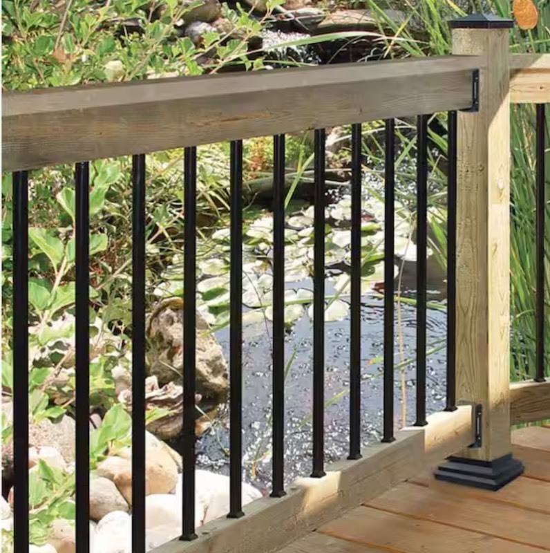 lot 361 image: NUVOIRON 32 in. x 34 in. Galvanized Square Balusters (10-Pack)