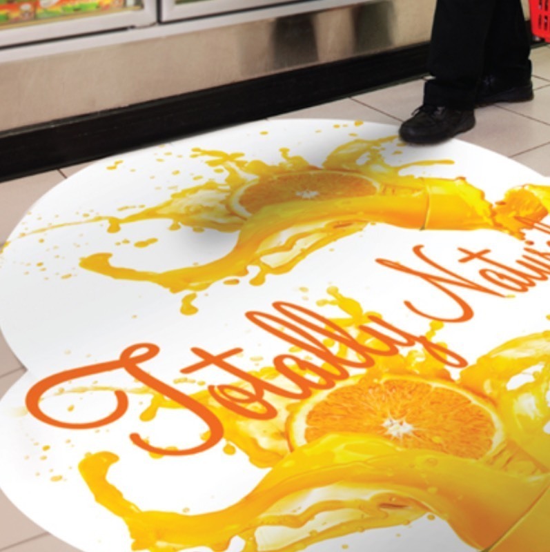 lot 96 image: Drytac FloorTac 3.2mil Matte Polymeric PVC Film with Removable PSA 54x150 with 3 Core 1 Roll (PFL54150) - see images