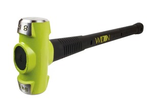 lot 21 image: Wilton 8 lb Head 16 In. Sledge Hammer Retails $116