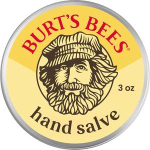 lot 36530 image: Burts Bees 100% Natural Beeswax Hand Salve, 3 Oz (Package May Vary) - Retail $11