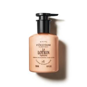 lot 36535 image: LOccitane Shea Butter Hands & Body Verbena Extra-Gentle Lotion 10.10 fl. oz - Retail $34
