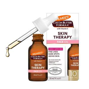 lot 36571 image: Palmers Cocoa Butter Formula Moisturizing Skin Therapy Oil for Face with Vitamin E, C & 10 Pure Facial Oils Blend, Rosehip Oil Fragrance, 1 Ounce - Retail $10