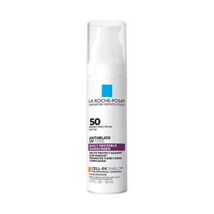 lot 36645 image: La Roche Posay Anthelios UV Tone Sunscreen SPF 50, Daily Sunscreen for Face with Niacinamide, Broad Spectrum Invisible SPF Protection for Discoloration and Uneven Skin - Retail $40