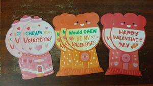 lot 36679 image: Fancy Land 36 Pack Kids Valentines Day Cards Classroom Exchange Gifts DIY Valentines Candy Cards with Round Holder School Rewards Party Favors