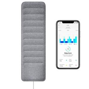 lot 36715 image: Withings Sleep - Sleep Tracking Pad Under The Mattress With Sleep Cycle Analysis - Retail $200