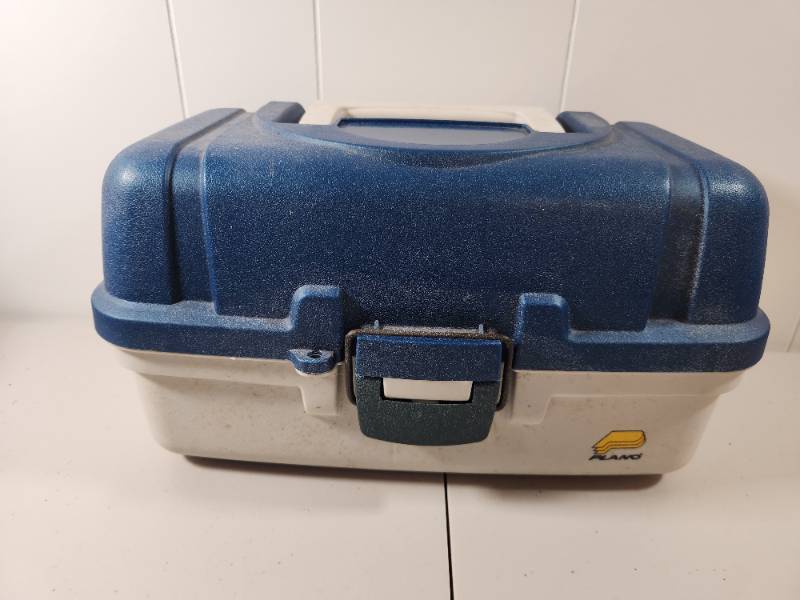 lot 171 image: Plano Tackle Box with Fishing Lures and Accessories