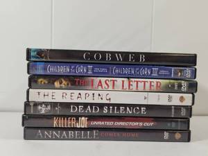 lot 293 image: Horror Movie DVD Collection - 7 Films