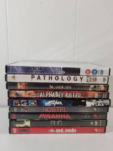 lot 296 image: Horror Movie DVD Collection Bundle