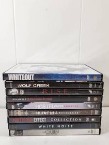lot 298 image: Horror Movie DVD Collection - 9 Films Including Silent Hill, Hostel, Annabelle