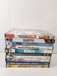 lot 305 image: Comedy and Action Movie DVD Collection Bundle