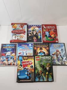 lot 313 image: Childrens Family Movie DVD Collection Lot of 9 Films