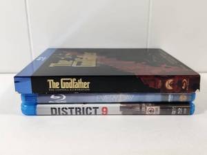 lot 329 image: Blu-ray Movie Collection - The Godfather Trilogy, Every Day, District 9