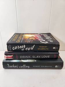 lot 333 image: Robert Galbraith & Sarah Beth Durst Mystery Novel Collection