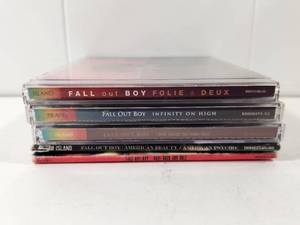 lot 371 image: Fall Out Boy CD Collection - 5 Album Bundle
