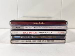 lot 378 image: Classic Jazz and R&B CD Collection - 5 Disc Set
