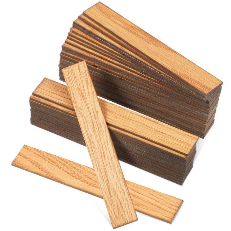 lot 33338 image: Miniature Dollhouse Flooring, Mini Floor Boards Self Adhesive Dollhouse Wood Flooring Peel and Stick for Dollhouse Accessories (Light Brown)  1 pack is half used - Retail $12