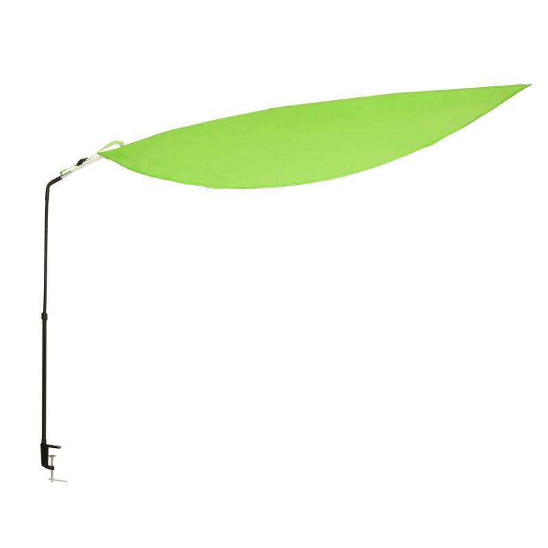 lot 43529 image: Green office cubicle desk shade Portable Office cubicle Shade to Block Overhead Light Adjustable Desk Shade for Cubicle to Block Light & Reduce Glare - Retail $50