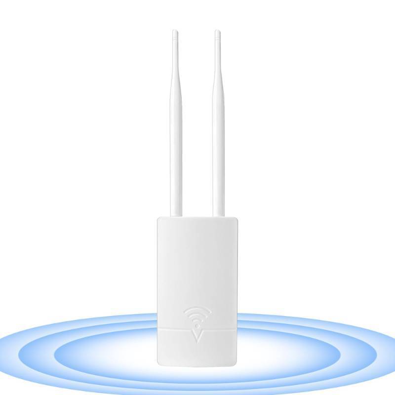 lot 43569 image: Outdoor WiFi Extender Long Range for Starlink Gen 3 Router, Dual Band Wireless Access Point, 300Mbps Signal BoosterReapter for Starlink WiFi to Outbuildings, IP65 Waterproof for Farm, Yard, Barn - Retail $120