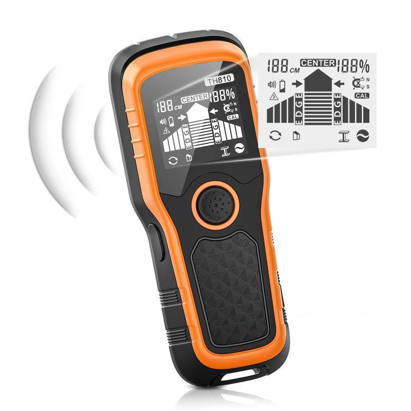 lot 45676 image: 6 in 1 Multifunction upgraded Automatic detection with LCD Display (Orange) - Retail $57