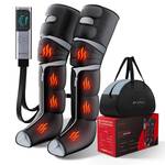 MZCNU Leg Massager with Heat and Compression, Foot Massager for Circulation and Pain Relief, 3 Timers, 12 Intensity, 6 Modes,3 Heating with Knee Massager, Gifts for Mother Men Women - Retail: $300