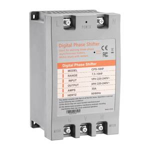 lot 16949 image: LGIB Single Phase to 3 Phase Converter 10HP 220V 3 Phase Converter 220V-240V InputOutput Digital Phase Shift for 10HP Motor - Retail $215