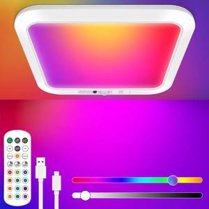 lot 41870 image: Rechargeable Motion Sensor Closet Light with Remote, Wireless Shower Lights for Inside Shower, Battery Powered Closet Light Magnetic, LED Shower Light No Wiring for Bathroom, Shower, Closet, Porch - Retail $24