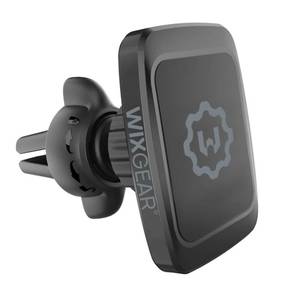 lot 41916 image: WixGear Magnetic Phone Holder for Car, Twist-Lock Air Vent Car Phone Holder with Swift-Snap Technology, Secure Grip Car Phone Mount, Compatible with All Smartphones, Strong Magnets - Retail $15