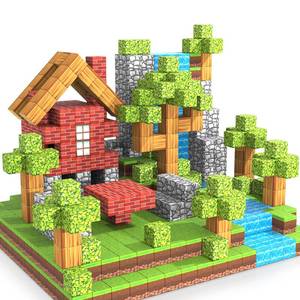 lot 48828 image: Wanplay 100PCS Magnetic Blocks, 1 inch Building Blocks for Kids, SETM Sensory Toys for Toddlers, Building Blocks Cubes, Birthday Gift for Boys and Girls Aged 3-12 Creative Construction Toys - Retail $17