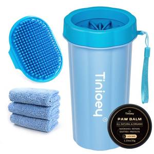 lot 48844 image: Dog Paw Cleaner for Large Dogs, Dog Paw Washer, Muddy Paw Cleaner, Pet Foot Cleaner, Dog Paw Protector Kit - Retail $13