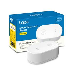 lot 29406 image: TP-Link Tapo Smart Water Leak Detector, Requires Tapo Hub, Water Leak Sensor Wi-Fi with Rapid Dripping Detection, 90dB Adjustable Alarm, App Alerts, Compatible with Alexa and Google Home, T300 - Retail $17