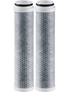 lot 29407 image: Cobbe 2 Pack Replacement Filters for Handheld Shower Head - 99% Chlorine Filtration - 2.0 Carbon Shower Filter - Reduces Dry Itchy Skin - Retail $23