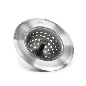 lot 29427 image: OXO Good Grips Silicone Sink Drain Strainer - Retail $12